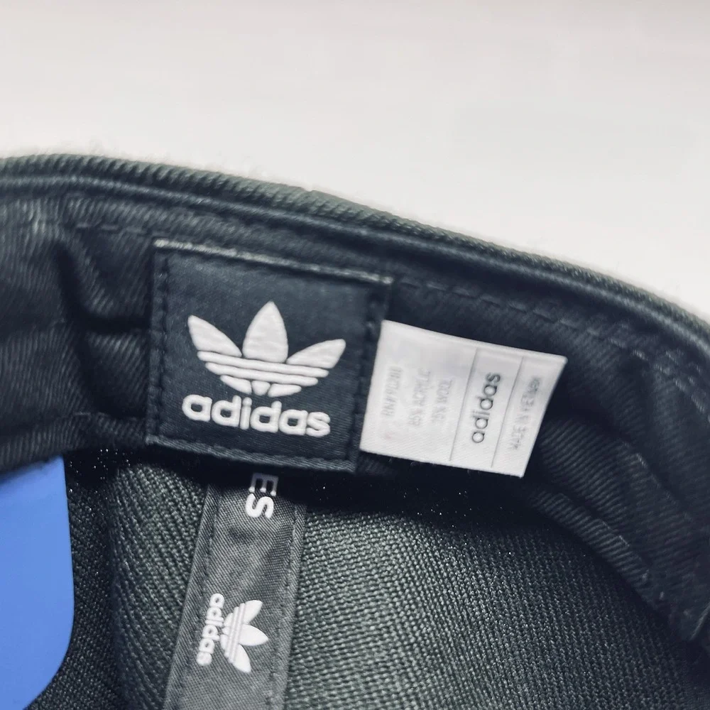 Adidas Originals Trefoil Chain Snapback Hat Adjustable Fit Green Under Brim